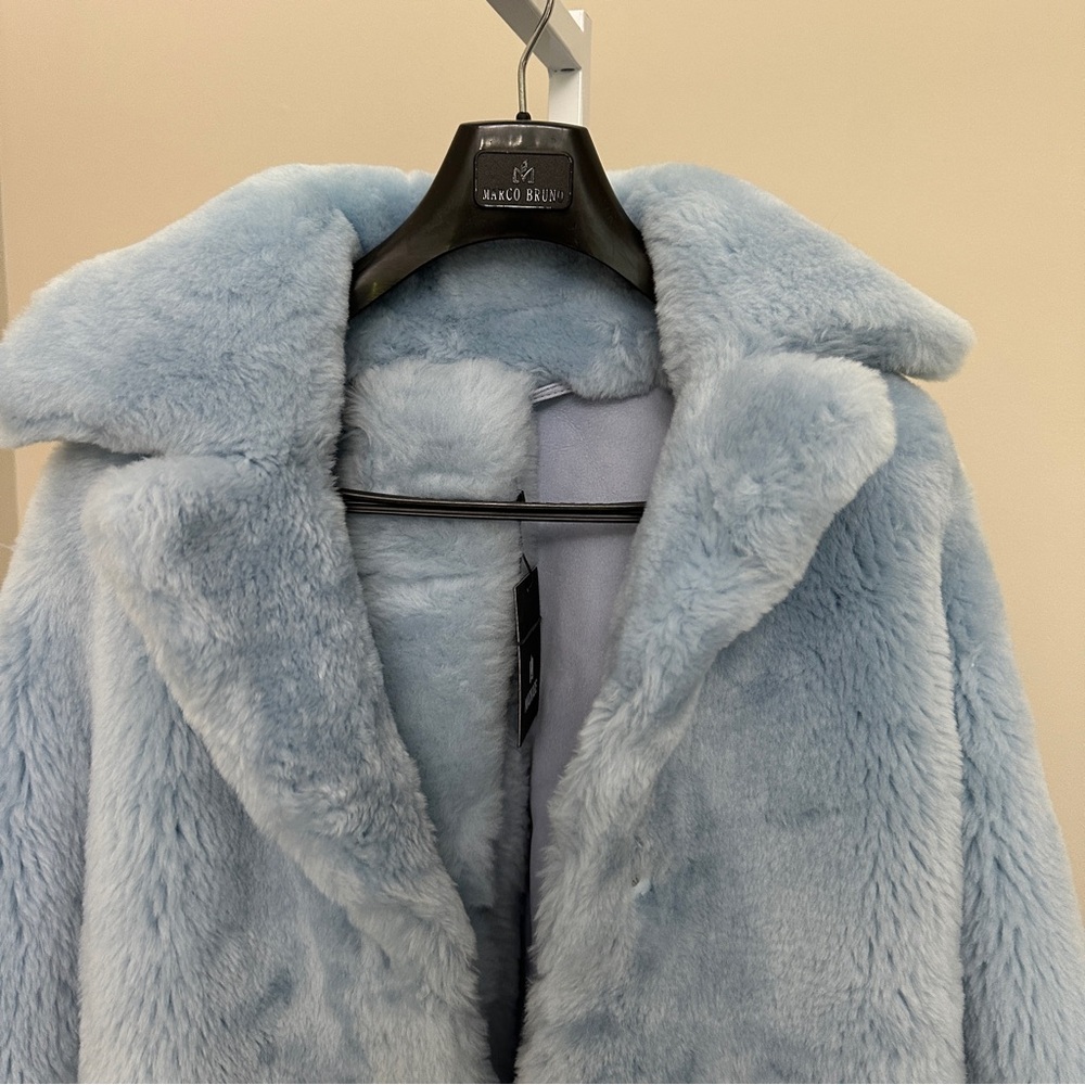 MACKAGE
ETIENNE Shearling coat with belt NEW WITH TAGS SIZE XS - Picture 9 of 12